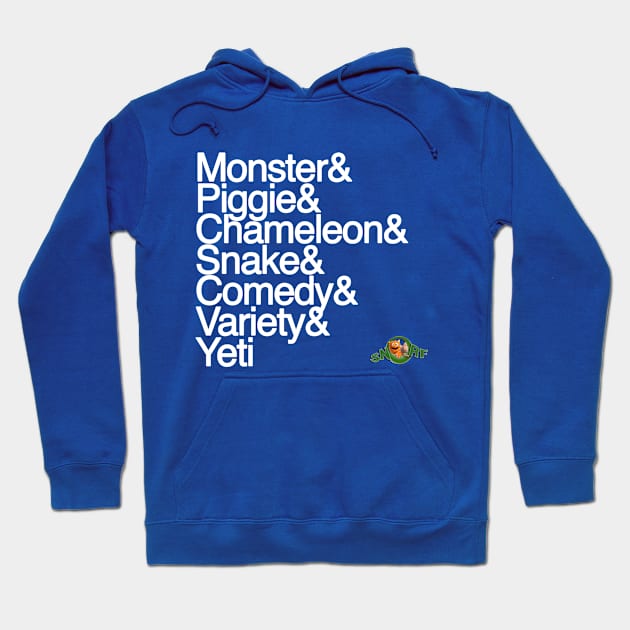 Monster&Piggie&Comedy&Variety Hoodie by NoahGinex